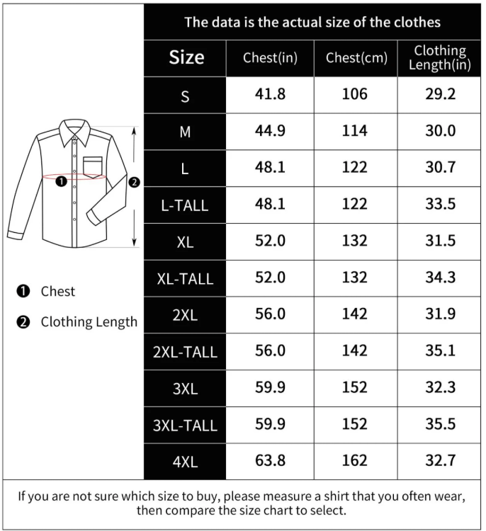 Montaro® Camisa de Trabajo de Chambray Azul Denim para Hombre, Manga Larga, Cierre Frontal con Botones y Bolsillo de Algodón - Montaro Espana